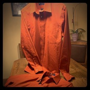 Stafford Mens Wrinkle Free Oxford Button Down